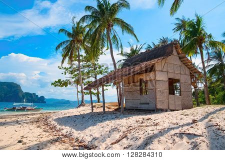 Tropical island landscape, Palawan, Philippines, Southeast Asia