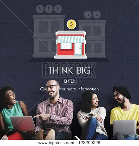 Think Big Investment Opportunity Business Concept