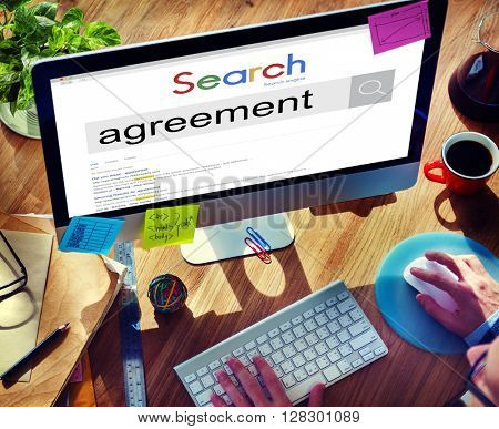 Businessman Communicaiton Connected Devices Concept