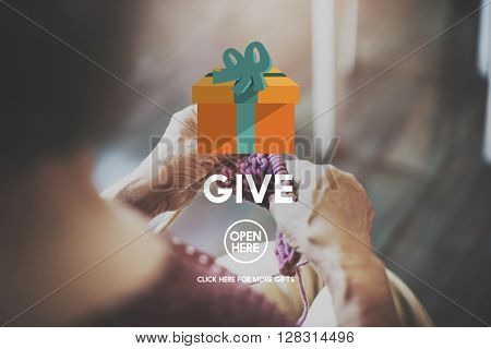 Give Donate Generosity Giving Support Help Concept