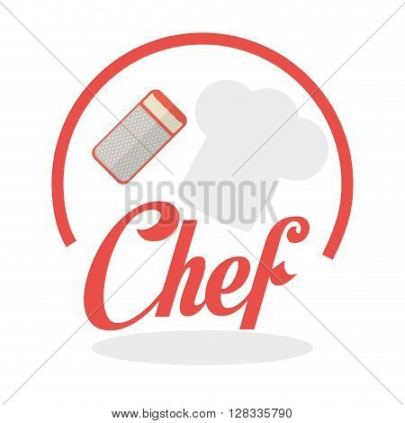 Chef concept with icon design, vector illustration 10 eps graphic.