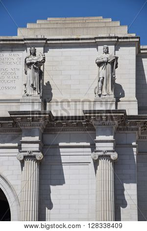 Union Station in Washington DC in USA