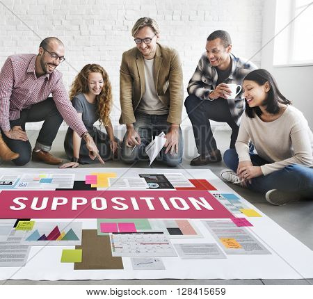 Supposition Prediction Logic Ideas Concept