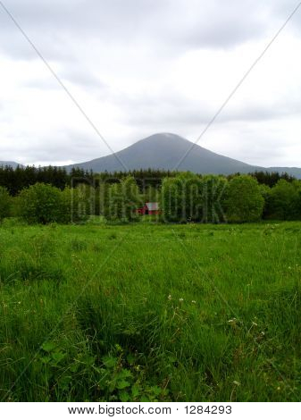 Ländliche Berg