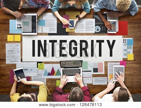 Integrity Ethics Loyalty Moral Motivation Respect Concept