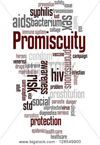 Promiscuity, Word Cloud Concept