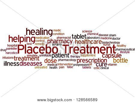 Placebo Treatmen, Word Cloud Concept 3