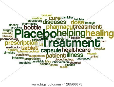 Placebo Treatmen, Word Cloud Concept 9