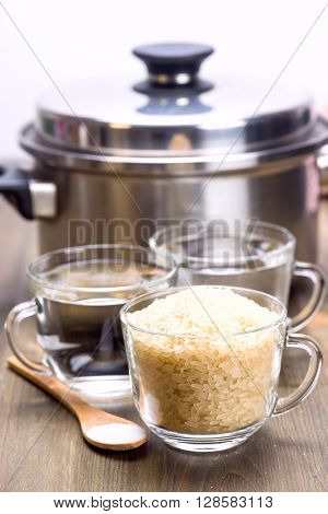 Steamed Rice - A Recipe