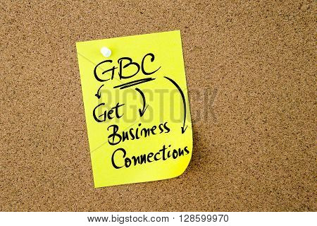 Business Acronym Gbc Get Business Connections