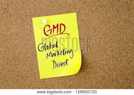 Business Acronym Gmd Global Marketing Direct