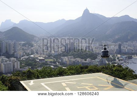 View From The Sugaloaf At Botafogo And Other Disctricts Of Rio De Janeiro.
