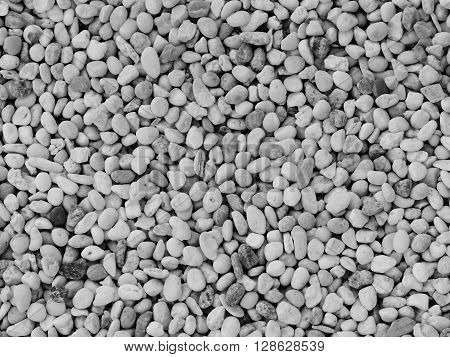 Small white stone gravel background texture. rocky stony pebbles texture.