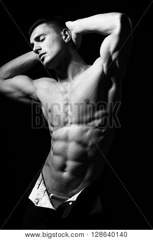 Sexy Muscular Man