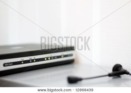 xDSL modem & garniture