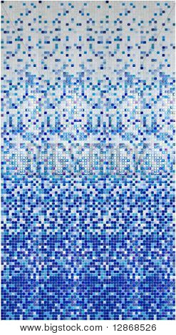 tavolozza di una tessere di vetro colorato per un pool di