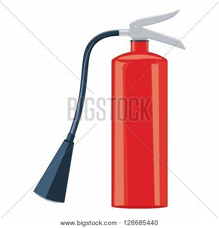 Fire extinguisher vector illustration isolated on a white background