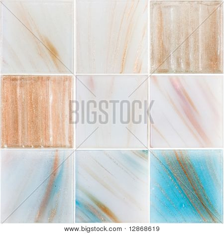 tavolozza di un vetro piastrelle