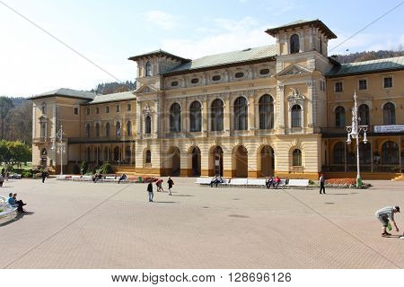 Krynica - Zdroj old neo-renaissance building