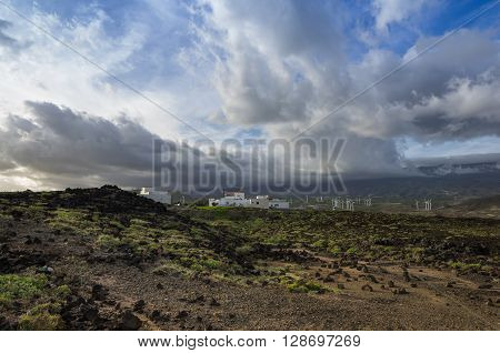 Punta de Abona - little town on the coast of Tenerife Canary island