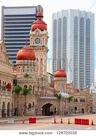 Sultan Abdul Samad Building in Kuala Lumpur, Malaysia