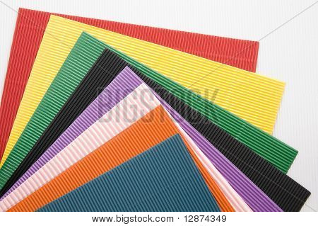 colored background cardboard