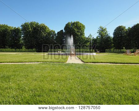 Royal Garden In Turin