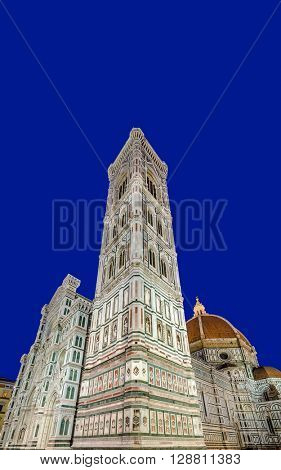 Night view of the Florence Duomo