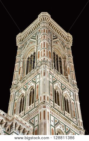 Night view of the Florence Duomo