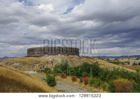 Black Fort. Old Russian Fortress In Gyumri, Armenia