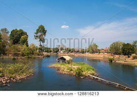 Here I have seen such landscape on travel on a plateau Bolaven in Laos.