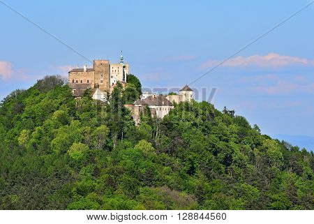 Beautiful Old Castle Buchlov. South Moravia-czech Republic-europe.