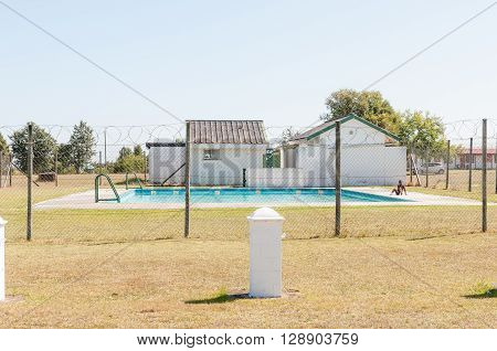 KARATARA SOUTH AFRICA - MARCH 4 2016: The public swimming pool in Karatara a village on the Seven Passes Road in the Garden Route