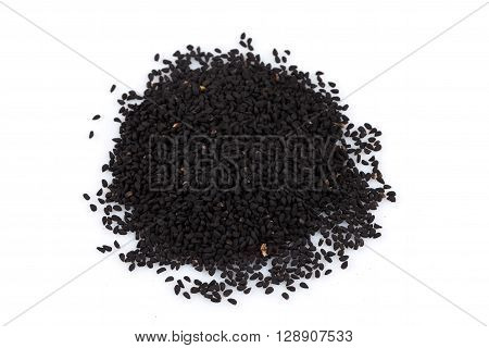 Heap Of Black Sesame