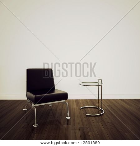modern Contemporary comfortable interior with 3d rendering 	modern Contemporary comfortable interior