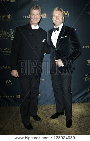 LOS ANGELES - May 1: Harlan Boll, Doug Brown at The 43rd Daytime Emmy Awards Gala at the Westin Bonaventure Hotel on May 1, 2016 in Los Angeles, California
