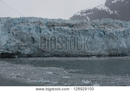 A Massive Glacier in Hubbard Bay Alaska