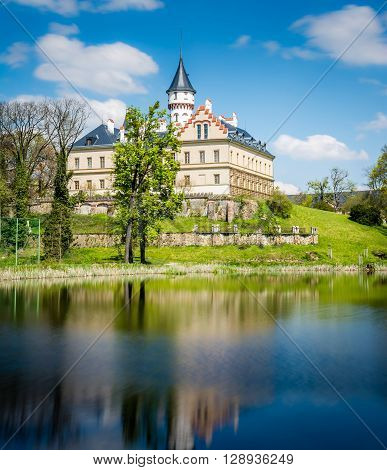 Old and historic castle Radun in Czech republic