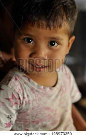 Boy With Big Eyes
