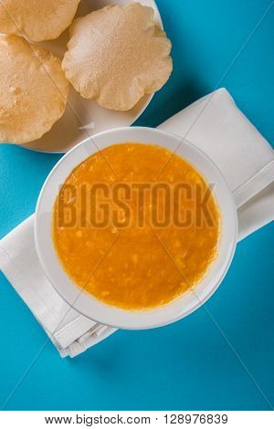 Aamras or Aam Ras Puri: Puri which is an indian fried small bread and alphonso mango pulp is a popular lunch especially during Padwa, the Marathi new year, maharashtrian lunch/dinner menu