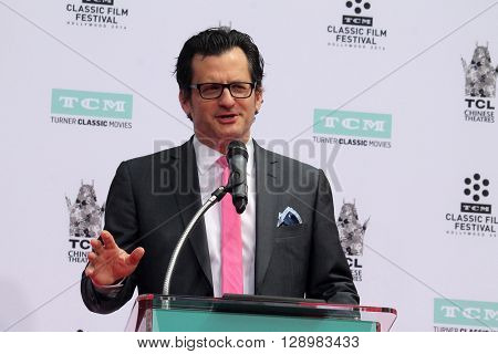 LOS ANGELES - APR 29:  Ben Mankiewicz at the Francis Ford Coppola Hand and Foot Print Ceremony at the TCL Chinese Theater IMAX on April 29, 2016 in Los Angeles, CA