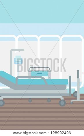 Background of hospital ward.