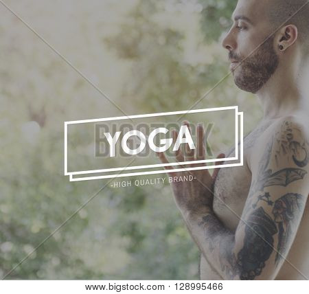 Yoga Actvity Healthy Leisure Meditating Relax Concept