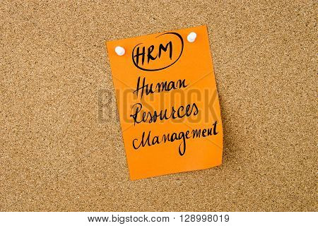 Business Acronym Hrm Human Resources Management