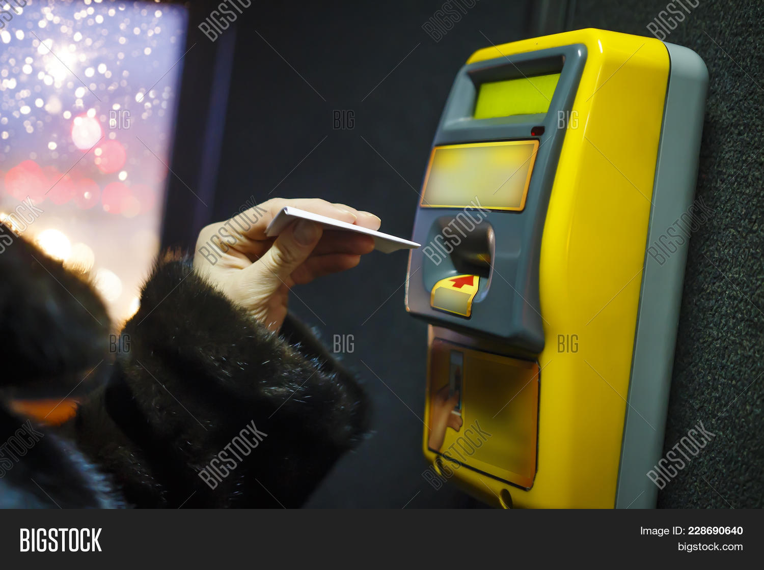 Woman Punches Ticket Image & Photo (Free Trial) Bigstock