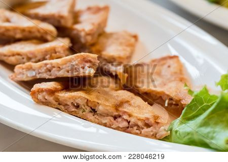 Roti Mataba A Stuffed Islamic Style Pancake.