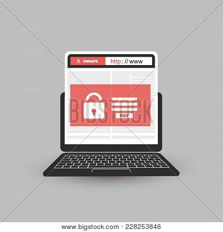 Unsafe Online Browsing - Locked Device, Encrypted Files, Lost Documents, Global Ransomware Attack. V