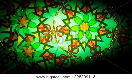 Multicolor Beautiful Pattern. Abstract Painting Bright Color Texture. Kaleidoskope Background. Abstr