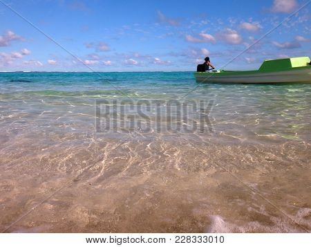 Scene Of Mystery Island, Aneityum, Vanuatu.