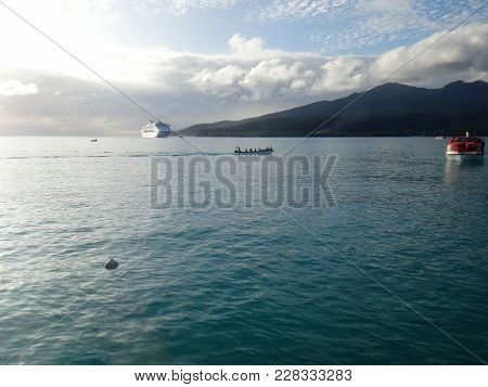 Scene Of Mystery Island, Aneityum, Vanuatu.